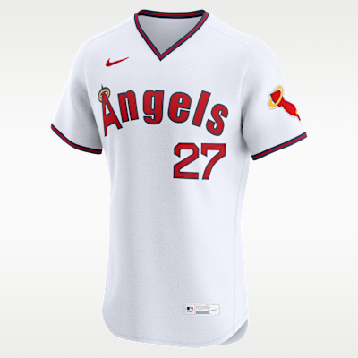 Mike Trout Los Angeles Angels Men's Nike Dri-FIT MLB Elite Jersey